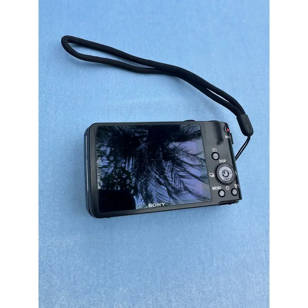 Sony Cyber-shot DSC-HX7V 16.2MP Digital Camera Black 10x Zoom w/ Battery